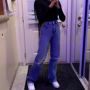 Zara wide leg jeans